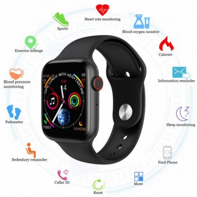 W34 smart watch ECG PPG series 4 heart rate monitor sports tracking ip67 for Apple Huawei Samsung IOS Android w34 smart watch